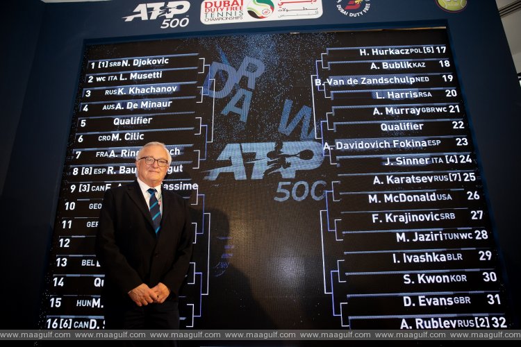 ATP Supervisor Thomas Karlberg returns to Dubai to celebrate the 30th anniversary of the DDF Tennis Championships
